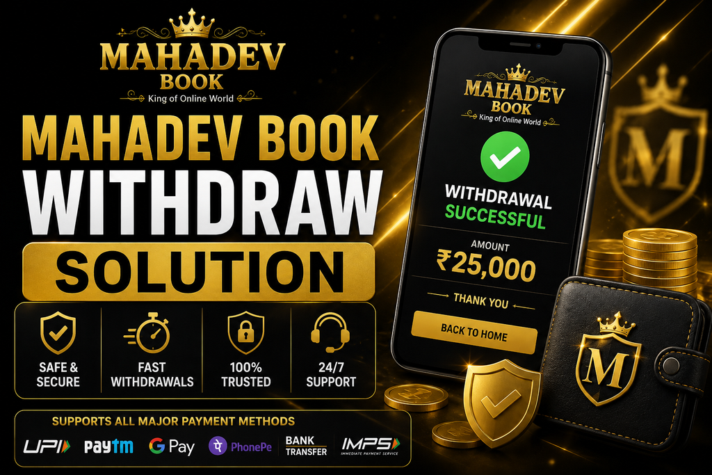 Mahadev Book Withdraw Solution